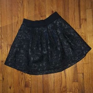 Express floral decal skirt